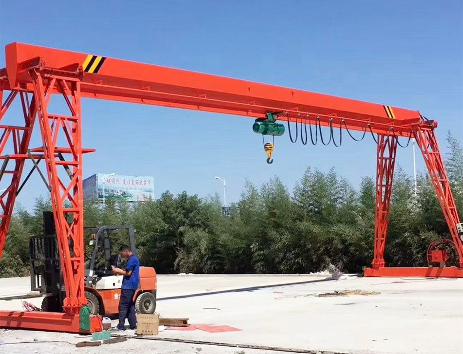 云浮龍門吊、MH型電動葫蘆單梁門式起重機(jī)廠家銷售、安裝維修