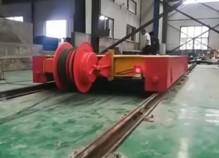 湖南長沙電動地平車、電動平車、卷筒式軌道地平車