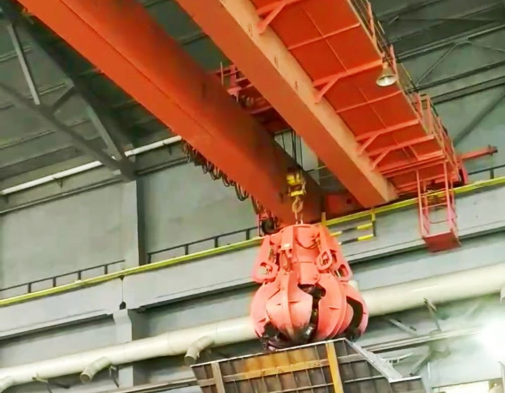 抓斗橋式起重機(jī)、單雙梁抓斗吊機(jī)、抓斗天車廠家制造、安裝維修