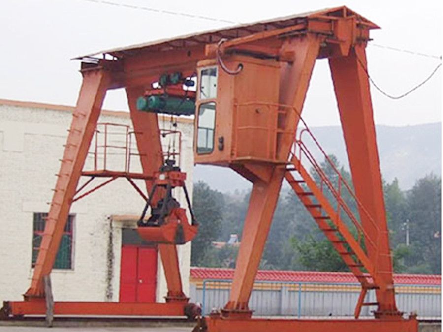 呼和浩特起重機(jī)械、電動單梁抓斗門式起重機(jī)