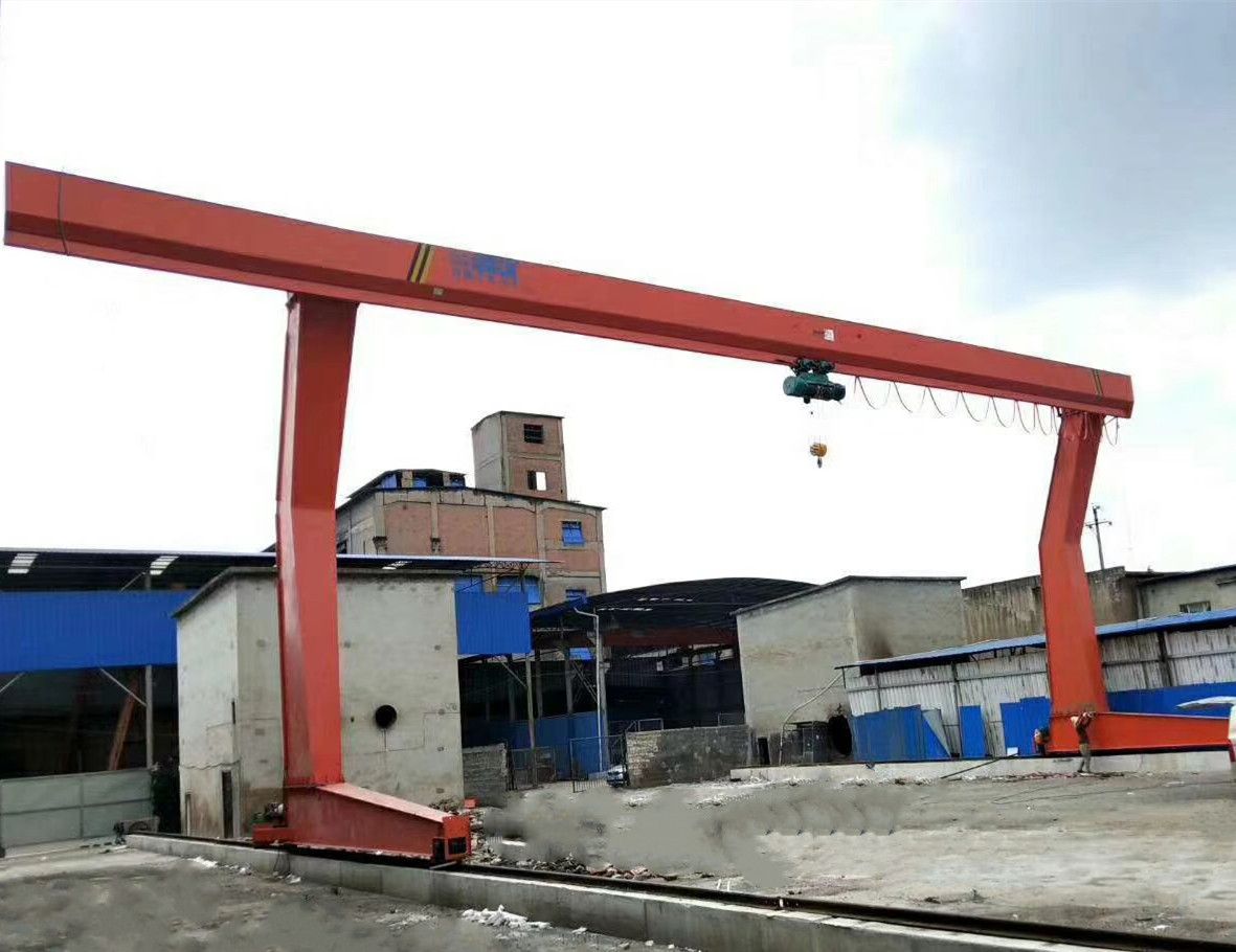 邯鄲龍門吊，L型單主梁電動(dòng)葫蘆門式起重機(jī)生產(chǎn)廠家銷售服務(wù)
