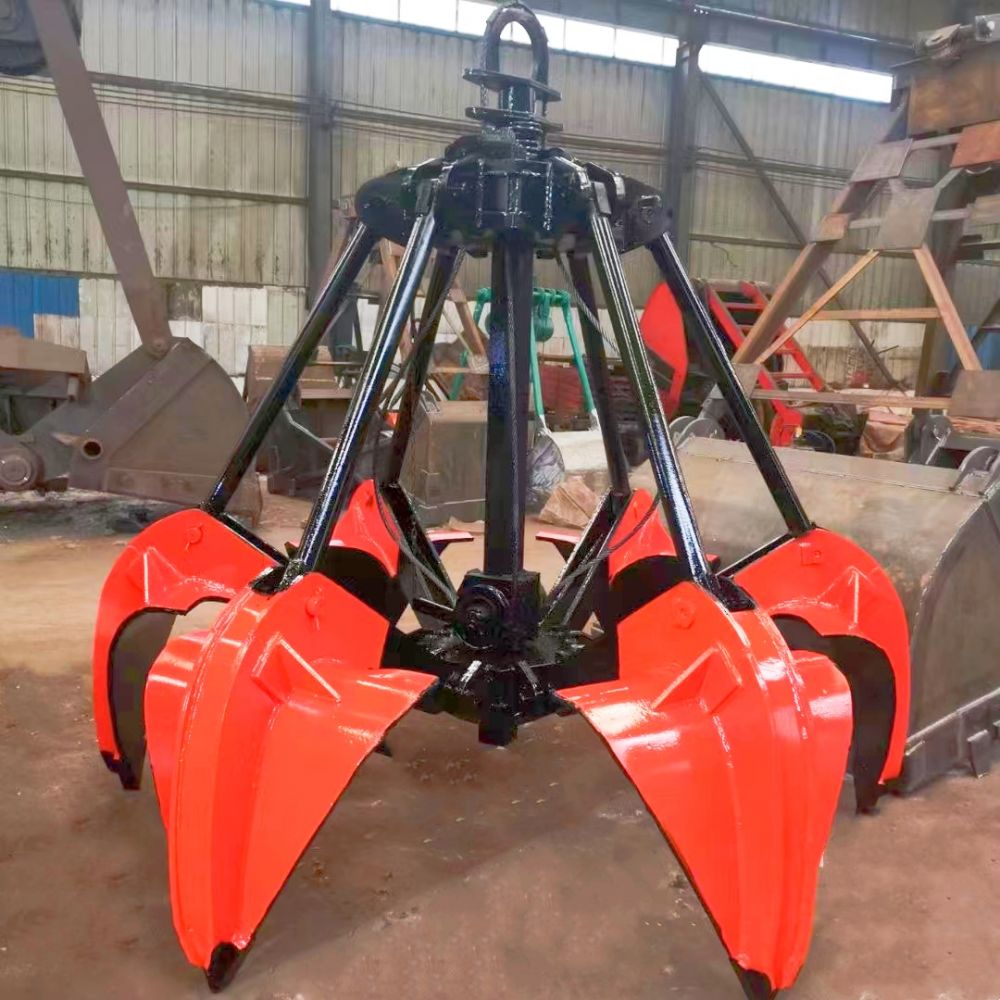 起重機多瓣抓斗、單繩、雙繩、四繩多瓣抓斗型號規(guī)格、產(chǎn)品特性