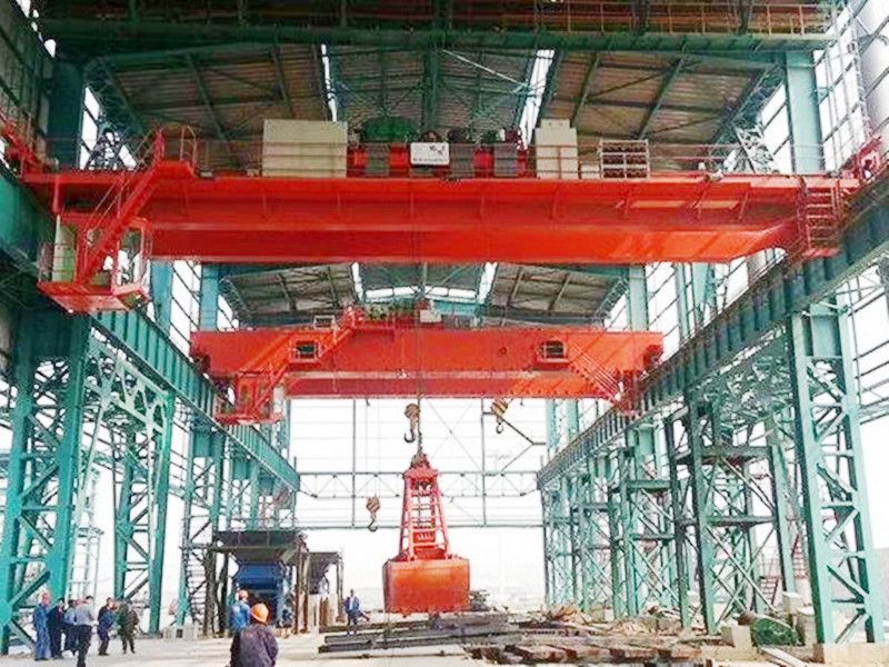 大連起重機、QZ型電動抓斗雙梁橋式起重機