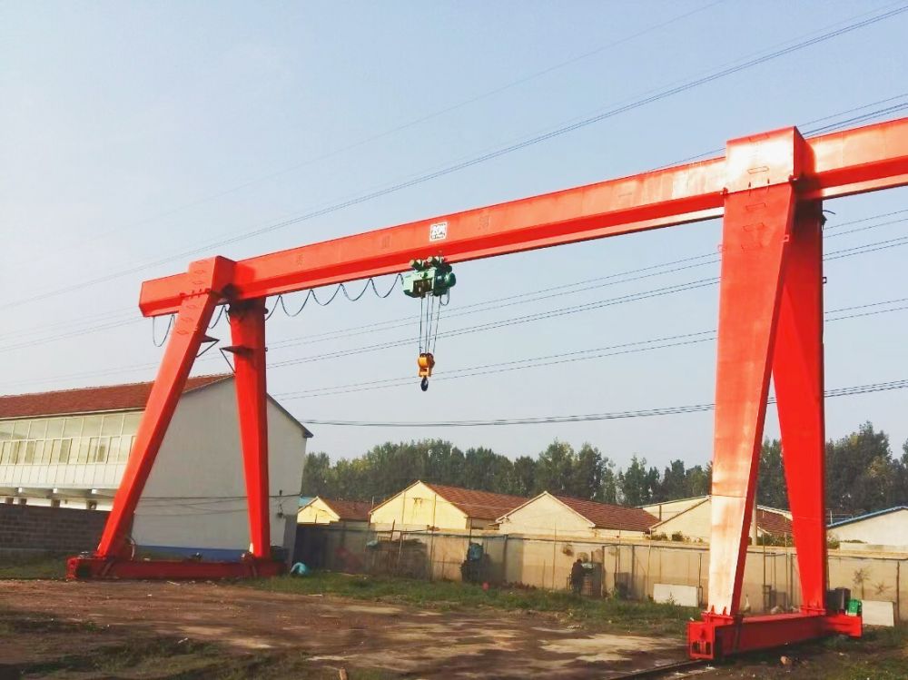 張家界龍門吊廠家、電動單梁門式起重機供貨安裝維修