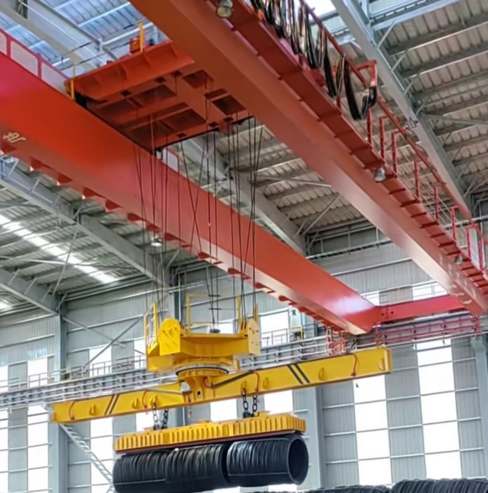 電磁橋式起重機(jī)、電磁掛梁下旋轉(zhuǎn)起重機(jī)、電磁行車