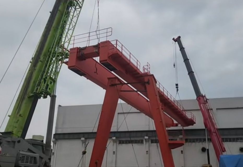 BMG型半腿門式起重機(jī)、半腿龍門吊、雙梁龍門