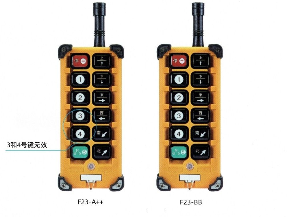 F23-A++、F23-BB型工業(yè)無線遙控器