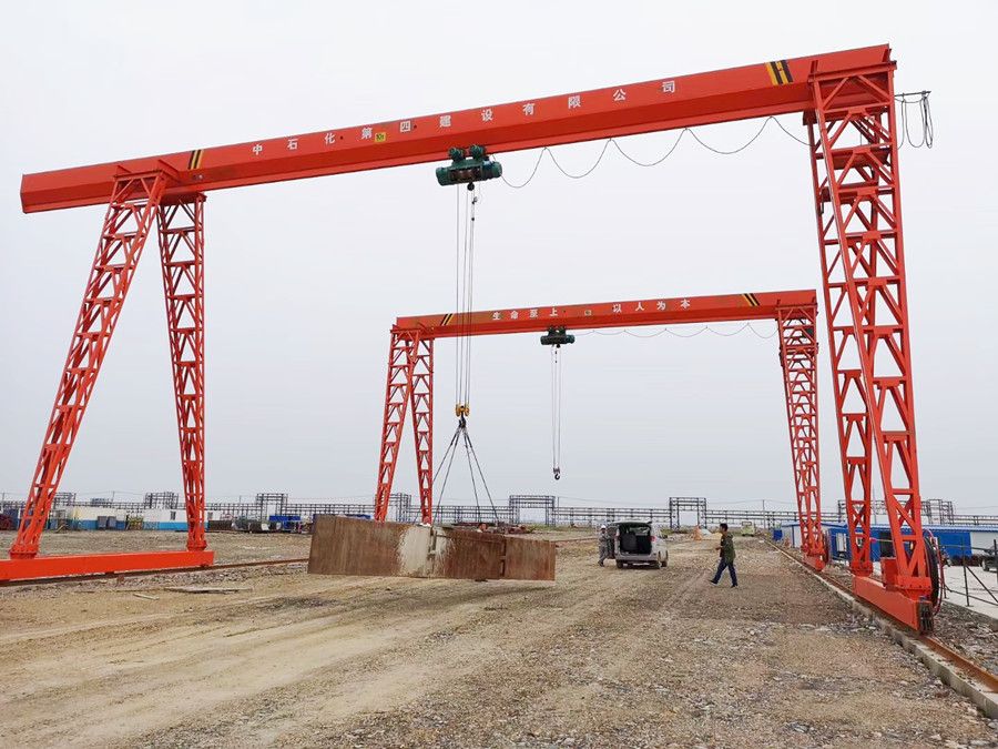 延安龍門吊、龍門吊機、天車、MH型電動葫蘆門式起重機廠家銷售