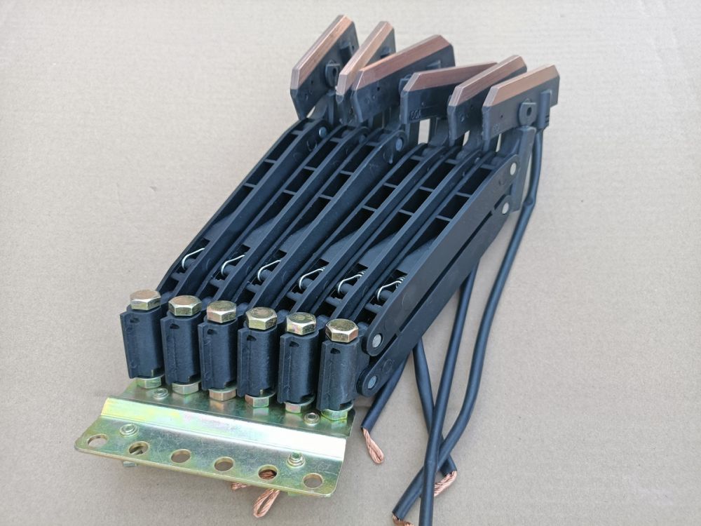3、4、5、6極（P）無(wú)接縫滑觸線集電器、碳刷廠家批發(fā)、安裝維修